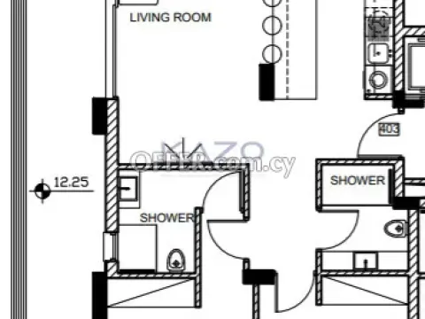 Modern Unfurnished Neapolis Apartment Top Floor For Sale - 2
