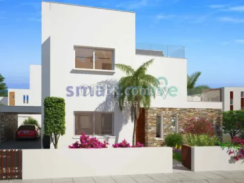 4 Bedroom Seaside Villa With Roof Garden For Sale Paphos - Main Photo