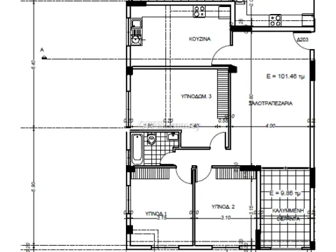 Modern Ready to Move in Three Bedroom Apartment for Sale in Aradippou Larnaca - 2