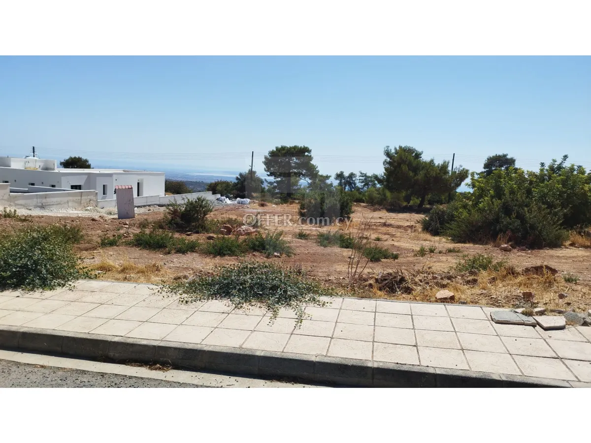 Very nice residential plots with sea views in Souni Zanakia - 5