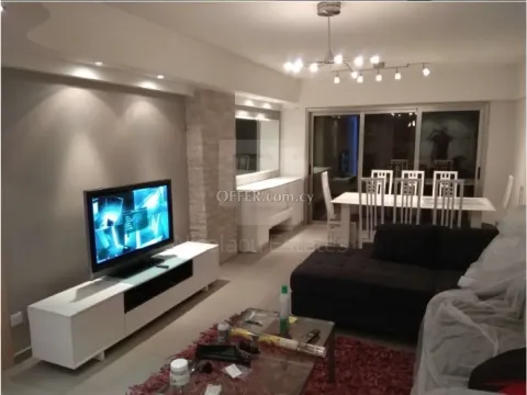 Three bedroom luxury fully furnished penthouse for rent in the center of Nicosia near Hilton Hotel - Main Photo