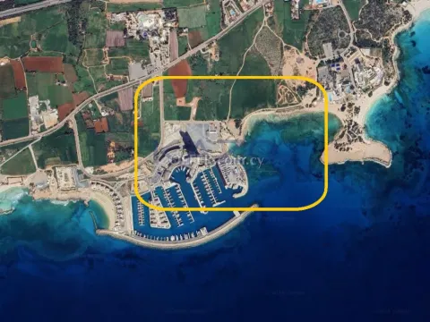 Large Sea Front Land for Sale next to Agia Napa Marina - Main Photo