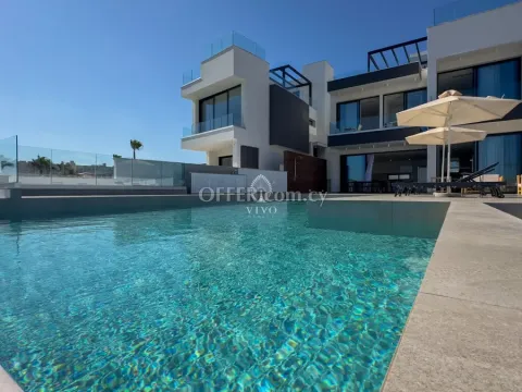 KEY READY FOUR BEDROOM BEACH FRONT VILLA IN AGIA NAPA - FAMAGUSTA