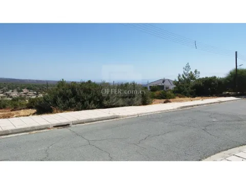 Very nice residential plots with sea views in Souni Zanakia - 3