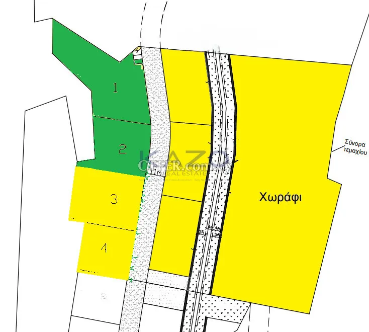 Large Development Field in Green Area Germasogeia of 2,635 sqm | Κα9 Residential Zone - 5