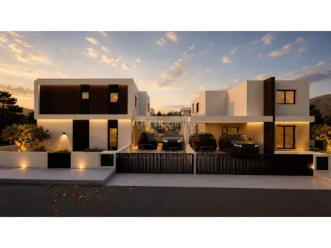 Luxurious Three Bedroom Houses for Sale in Paliometocho Nicosia - Main Photo