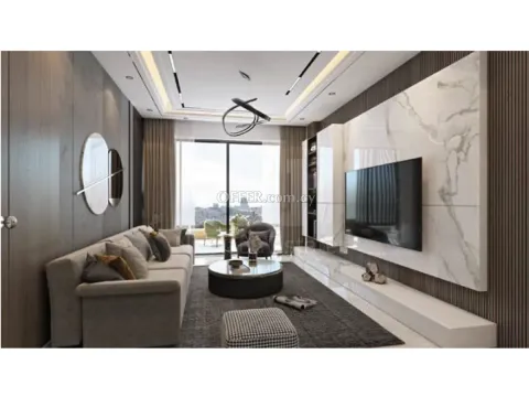 Brand new luxury 2 bedroom penthouse apartment under construction in Columbia Germasogia - Main Photo