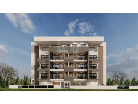 Brand new luxury 2 bedroom penthouse apartment under construction in Zakaki - Main Photo
