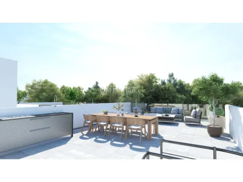 Brand new two bedroom penthouse apartment under construction in Kolossi - Main Photo
