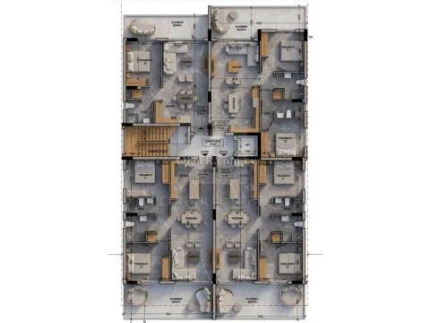 Brand new one bedroom top floor apartment in Pera Chorio Nisou area of Dali - Main Photo