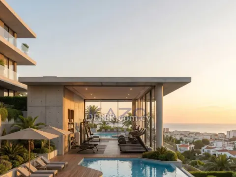 Luxury Penthouse Apartment in Panthea with Pool, Gym and Sauna