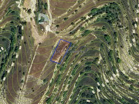 Large Field 846m2 For Sale Lofou Village - 2