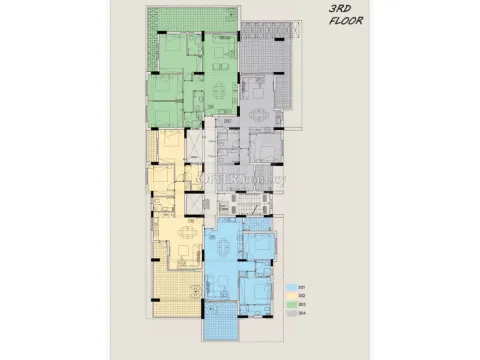 Brand new luxury 2 bedroom penthouse apartment under construction in Agios Athanasios - 3