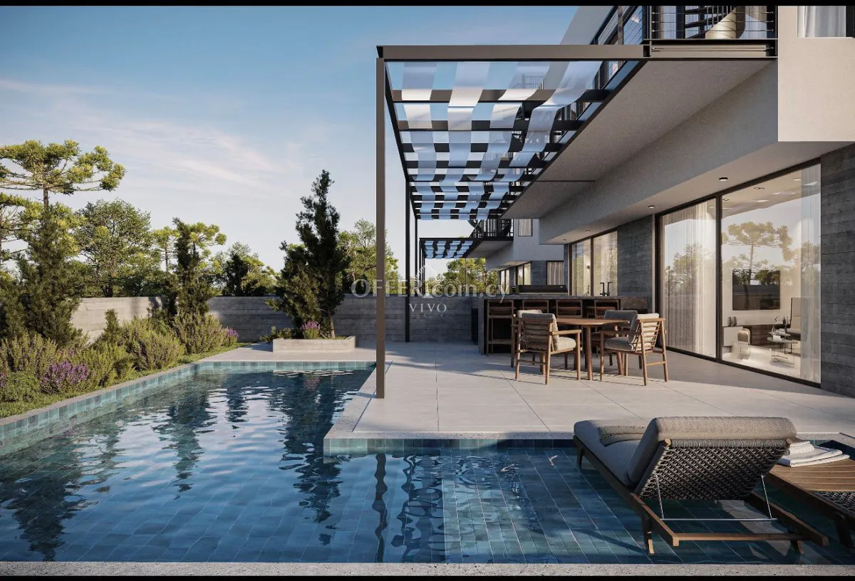 THREE BEDROOM VILLA WITH ROOF GARDEN & POOL 400 M FROM THE BEACH IN KISSONERGA - 11