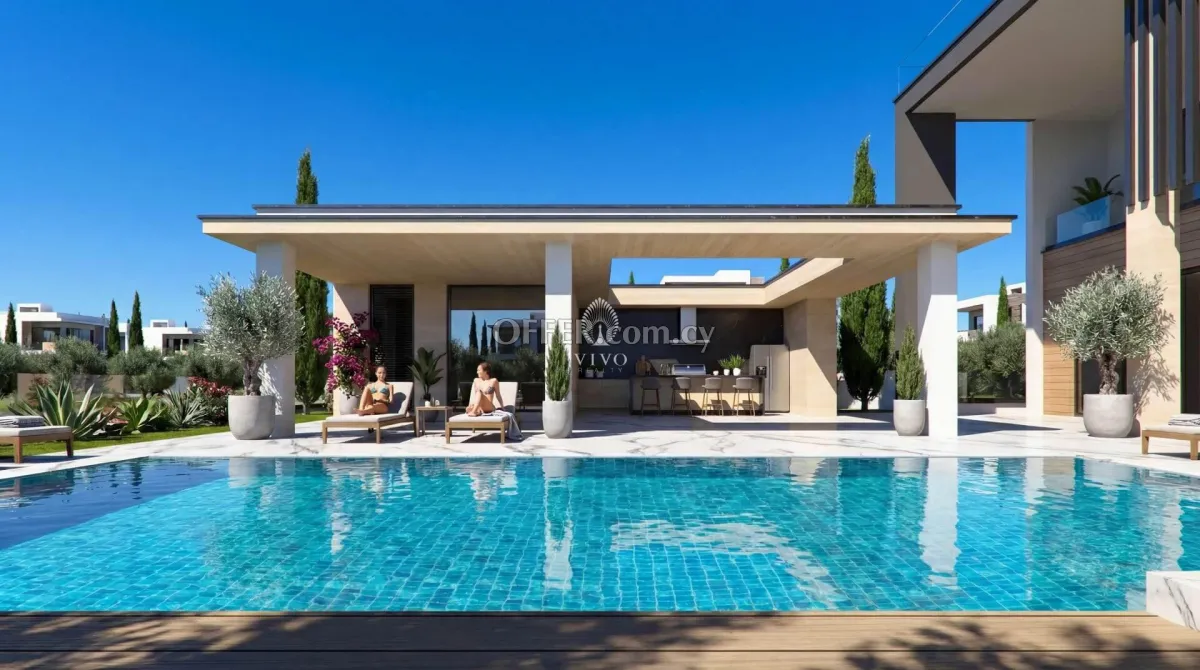 SEVEN BEDROOM LUXURIOUS VILLA WITH SEA VIEW IN MOUTAGIAKA - LIMASSOL - 9
