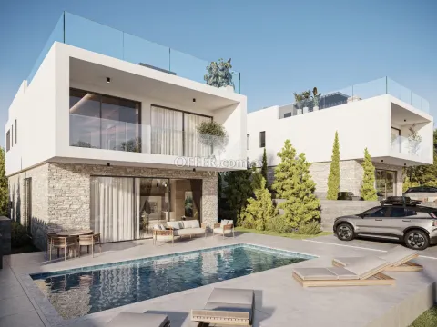 THREE BEDROOM DETACHED VILLA WITH POOL IN TALA - PAPHOS - Main Photo