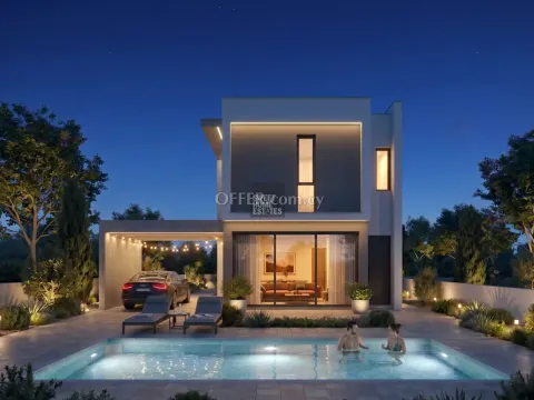 Modern Three Bedroom Villa in Frenaros - Main Photo