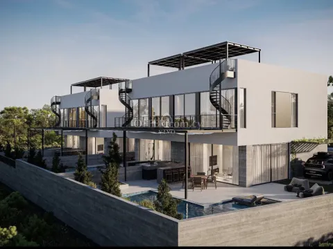 THREE BEDROOM VILLA WITH ROOF GARDEN & POOL 400 M FROM THE BEACH IN KISSONERGA - 10