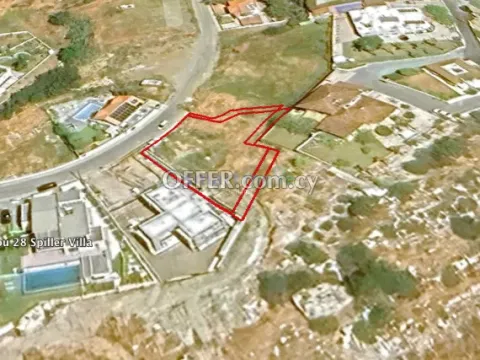 950m2 Residential Plot Mountain Views Pareklissia Limassol