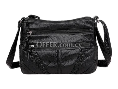 Fandare | Soft leather Womens bag | Shoulder Bags | Purse Handbag | Black