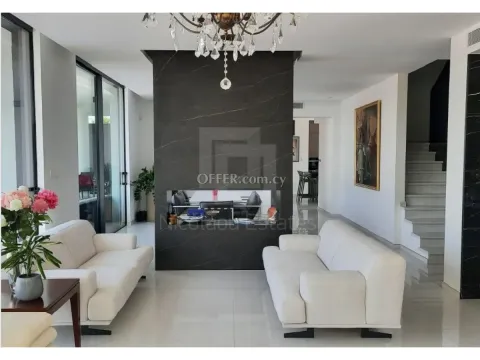 Four plus one bedrooms modern Villa in Strovolos Eleonon area - 4