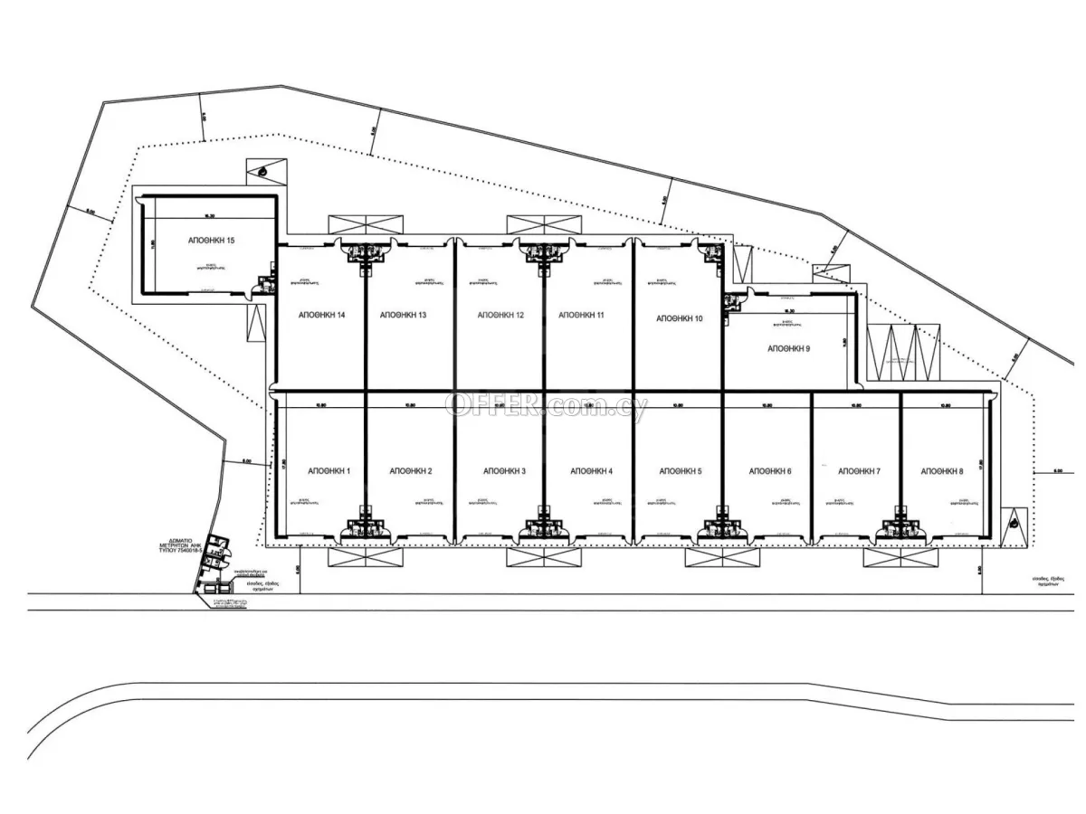 Brand new storage space for sale in Palaiometocho area of Nicosia - 2