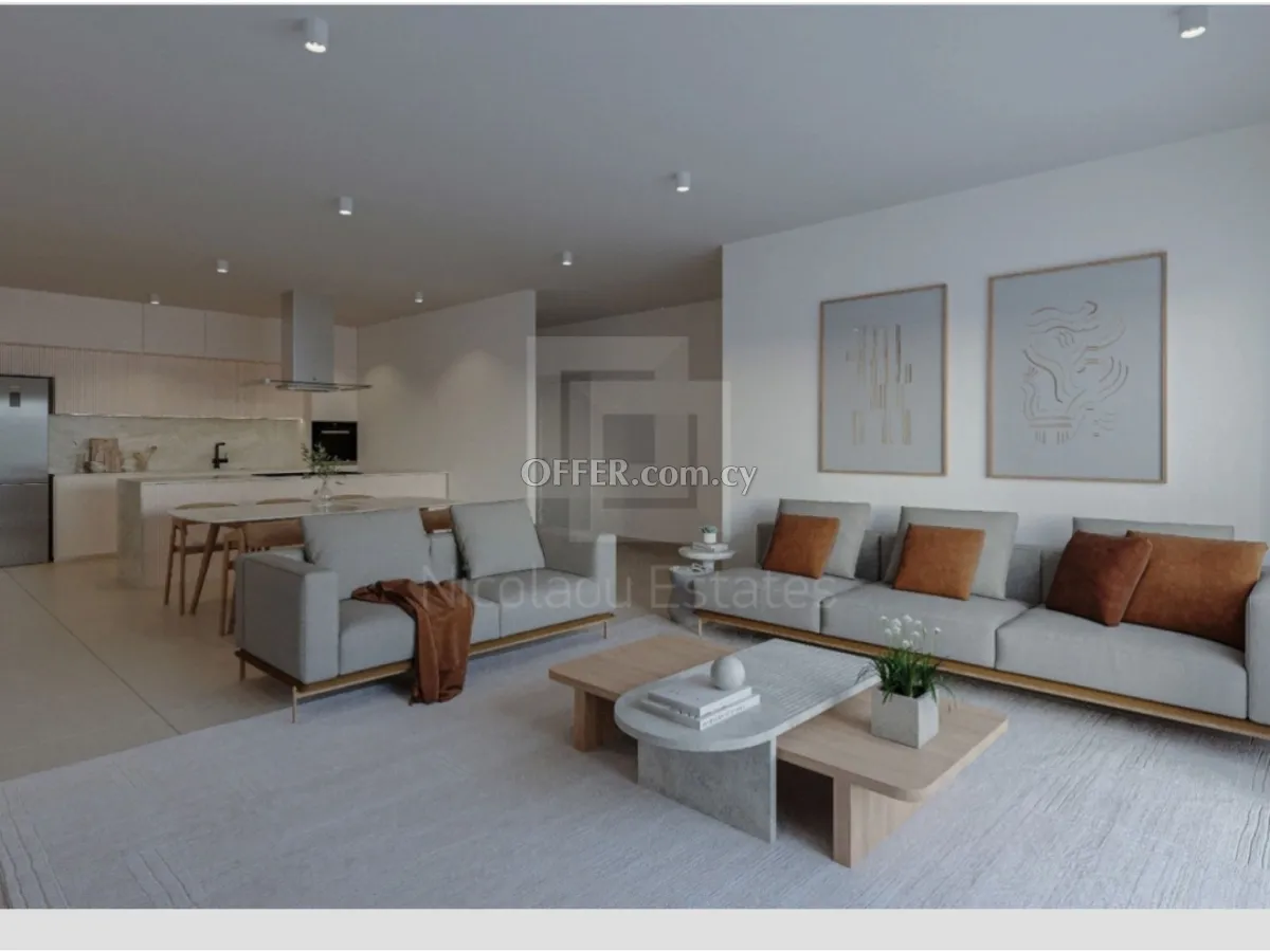 Brand new modern two bedroom apartment in Chloraka area of Paphos - 2