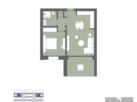 2 bed apartment in Agios Tychonas Limassol - 2