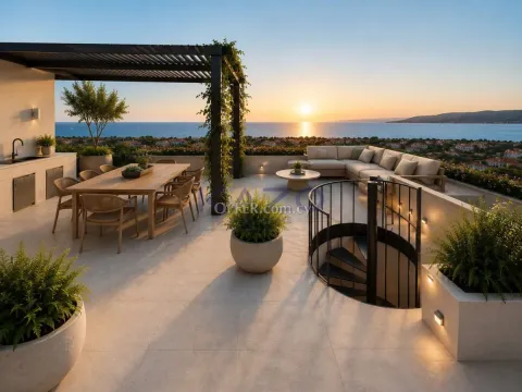 Modern Two Bedroom Penthouse Apartment For Sale Ypsonas - Main Photo