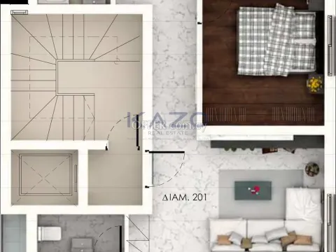 Modern Penthouse Whole Floor Apartment in Agios Nikolaos Center