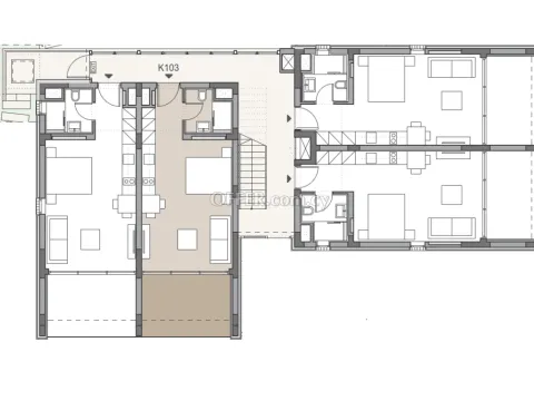 1 bed apartment in Prodromos Nicosia - Main Photo