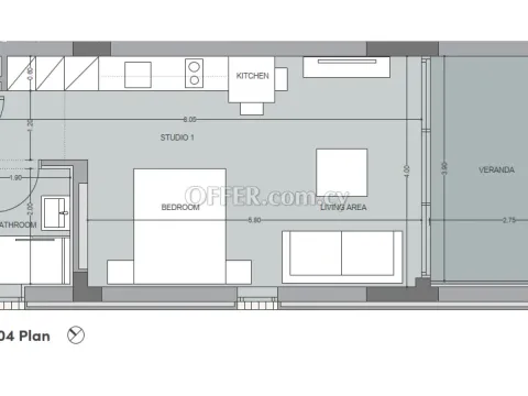 1 bed apartment in Prodromos Nicosia - Main Photo