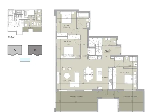 2 bed apartment in Parekklisia Limassol - Main Photo