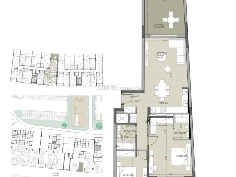 2 bed apartment in Tombs of the Kings Pafos - Main Photo