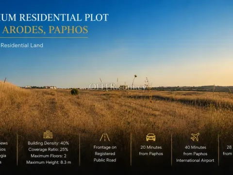 Large Sea View Development Land for Sale Arodes - 3