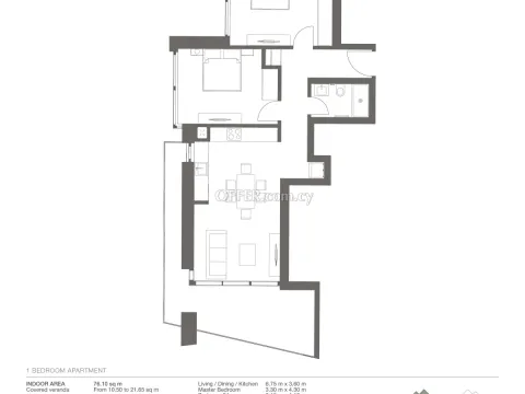 2 bed apartment in Potamos Germasogias Limassol - 2
