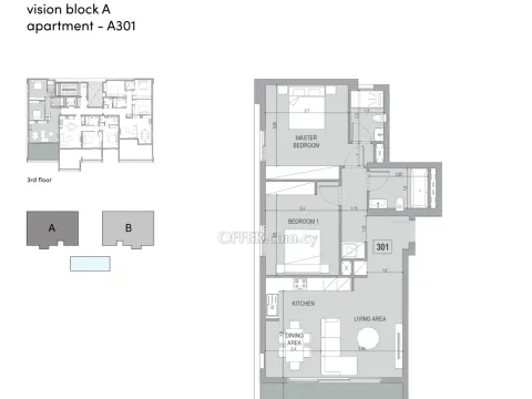 2 bed apartment in Potamos Germasogias Limassol - 10