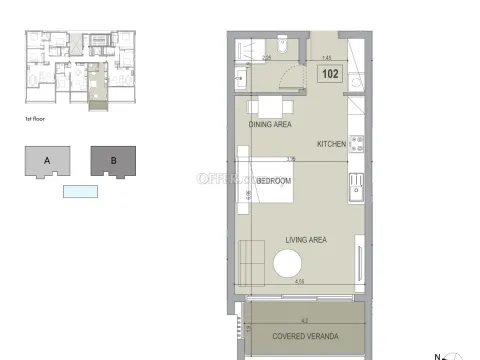 2 bed apartment in Potamos Germasogias Limassol - 4