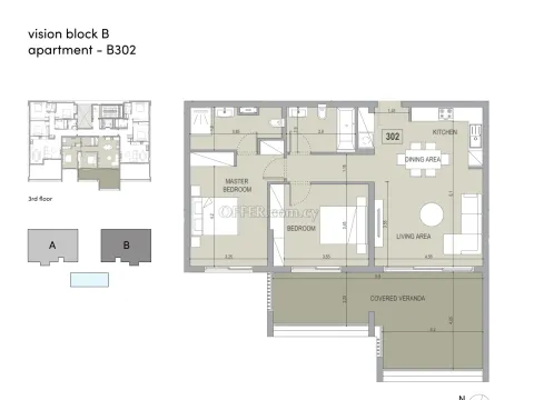 2 bed apartment in Agios Tychonas Limassol - 10