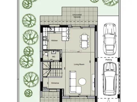 3 bed house in Oroklini Larnaka - 10