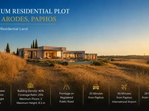 Large Sea View Development Land for Sale Arodes - 2