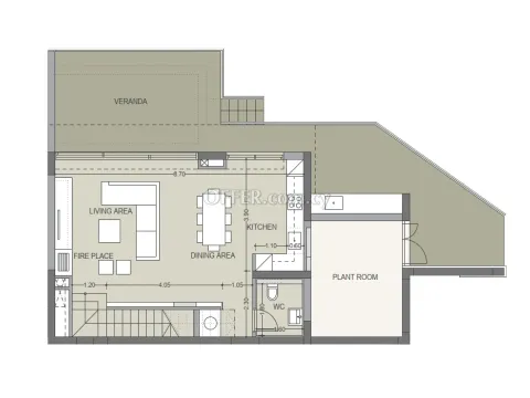 2 bed house in Prodromos Nicosia - 5