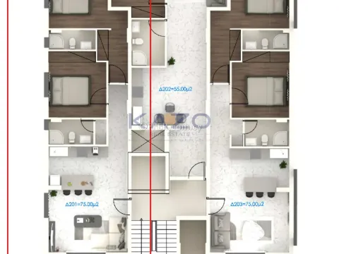 Modern Two Bedroom Apartment in Agios Nikolaos - 3