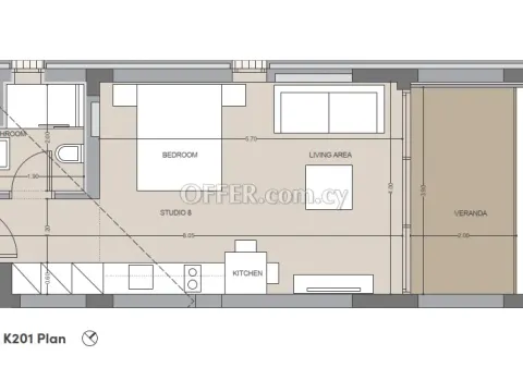 1 bed apartment in Prodromos Nicosia - 2