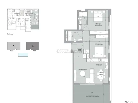 3 bed apartment in Potamos Germasogias Limassol - 8