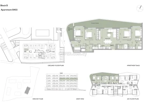 4 bed apartment in Germasogia Limassol - 6