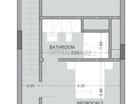 2 bed house in Prodromos Nicosia - 2