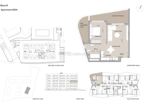1 bed apartment in Germasogia Limassol - 6