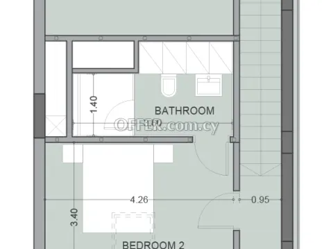 2 bed house in Prodromos Nicosia - 2