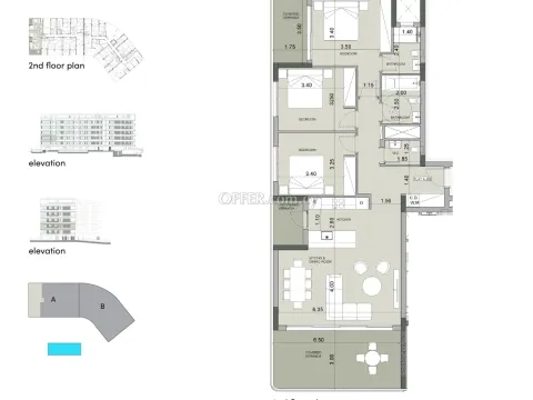 1 bed apartment in Agios Tychonas Limassol - 5